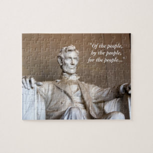 Puzzle de statue de Lincoln