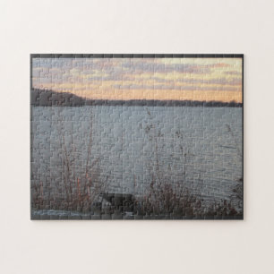 Puzzle de Sunset Lake Shore
