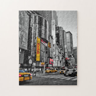 Puzzle de taxi jaune de New York