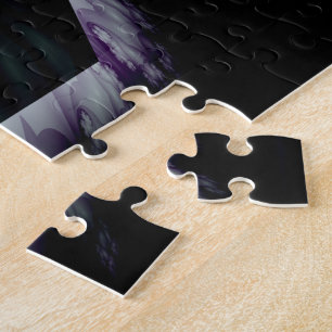 Puzzle de teinte violette