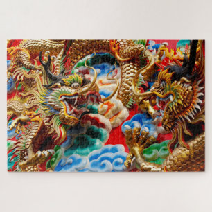 puzzle de temple dragon