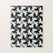 Puzzle de Tessellation de chat