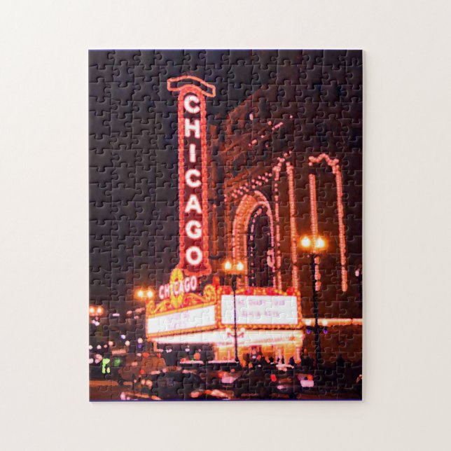 PUZZLE DE THÉÂTRE DE CHICAGO (Vertical)