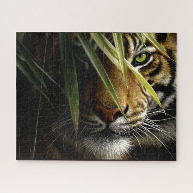 Puzzle de Tiger Face (Horizontal)