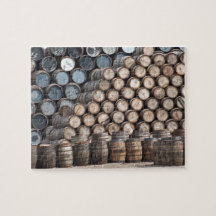 Puzzle de tonnellerie de whiskey