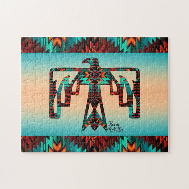 Puzzle de Tonnerre Tribal (Horizontal)