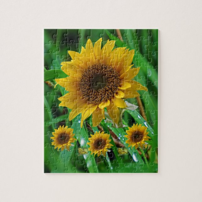 Puzzle de tournesol (Vertical)