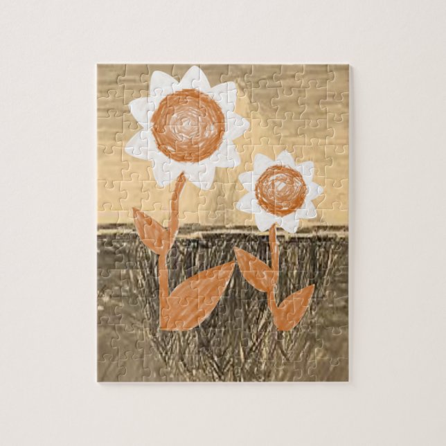 Puzzle de tournesol (Vertical)