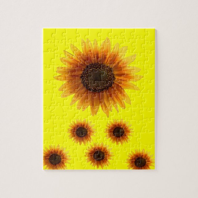 Puzzle de tournesol (Vertical)