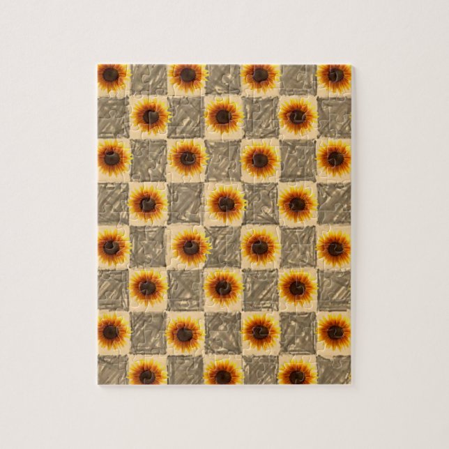 Puzzle de tournesol (Vertical)