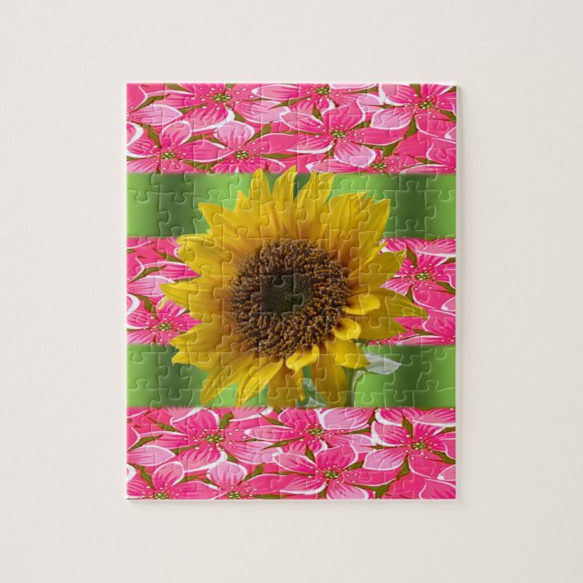 Puzzle de tournesol (Vertical)