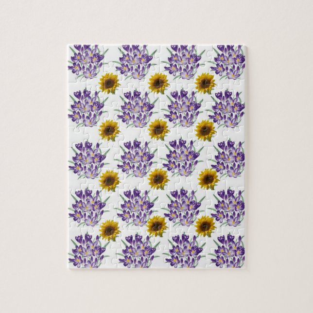 Puzzle de tournesol (Vertical)