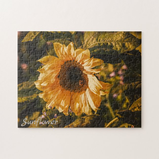 Puzzle de tournesol doré (Horizontal)