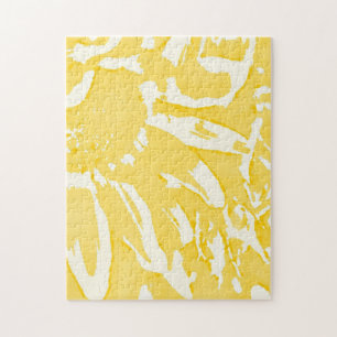 Puzzle de tournesol jaune Abstrait difficile
