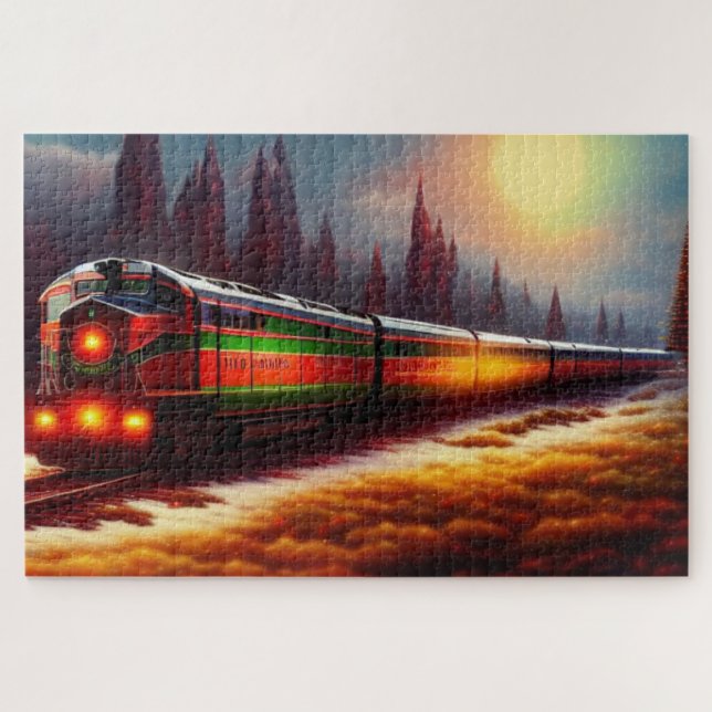 Puzzle de train (Horizontal)