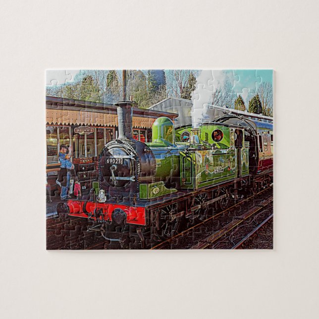 Puzzle de train de vapeur (Horizontal)