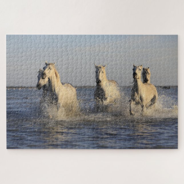 puzzle de troupeau de chevaux (Horizontal)