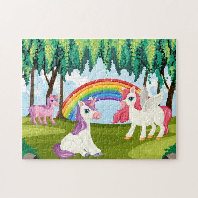 Puzzle de unicorn à assembler (Horizontal)