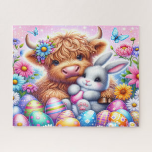 Puzzle de vache des Highlands de Pâques