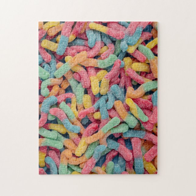 Puzzle de ver gommé (Vertical)