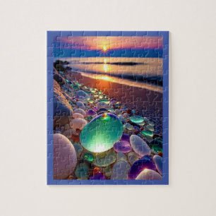 Puzzle de verre mer amusant