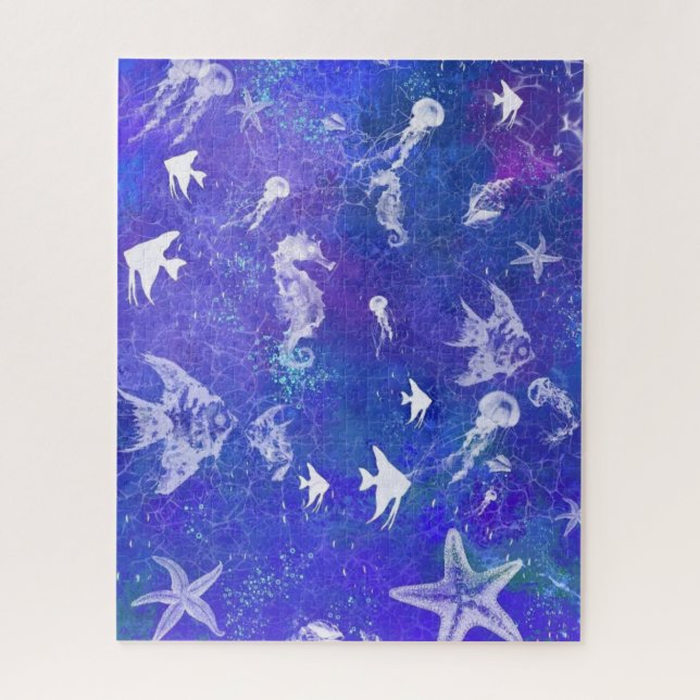 Puzzle de vie sous-marine - Monde merveilleux (Vertical)