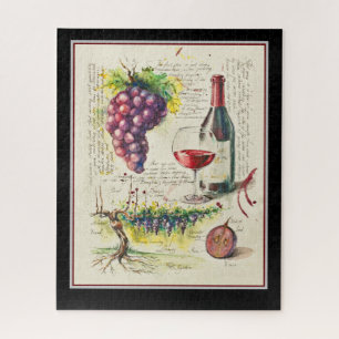 Puzzle de vin rouge