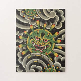Puzzle de virus Corona