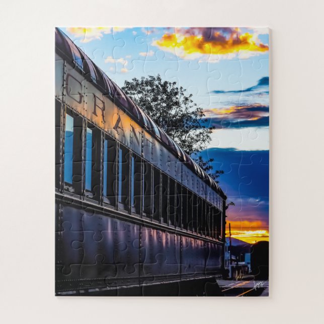 Puzzle de voiture Grand Canyon Rail (Vertical)