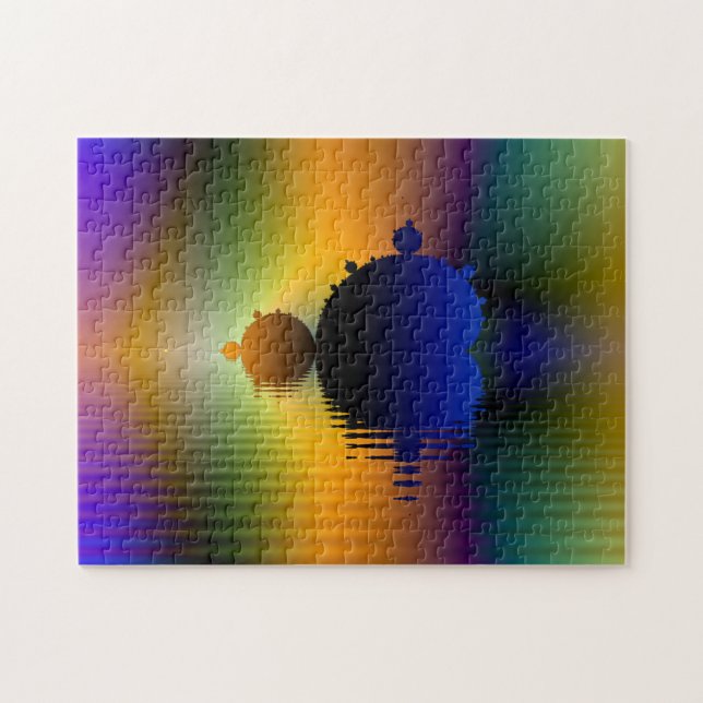 Puzzle de voyage de Mandelbrot de fractale (Horizontal)