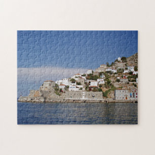 Puzzle de vue de l'île d'Hydra