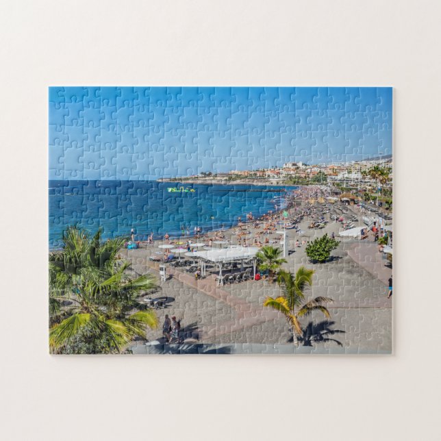 Puzzle de vue sur la plage de Tenerife (Horizontal)
