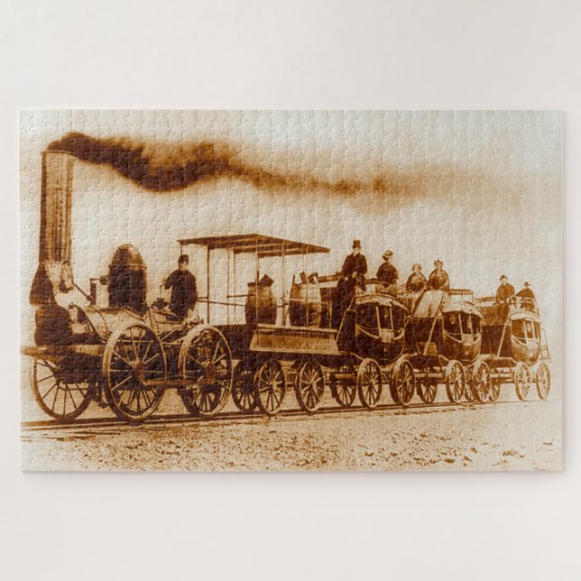 Puzzle De Witt Clinton Réplique Steam Locomotive C 1831 (Horizontal)