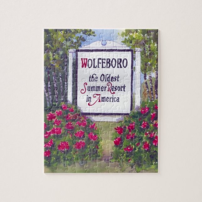PUZZLE DE WOLFEBORO NH (Vertical)
