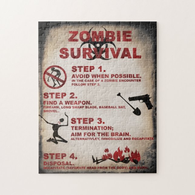 Puzzle de Zombie (Vertical)
