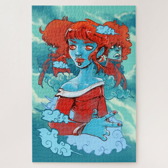 puzzle de zombies cloud (Vertical)