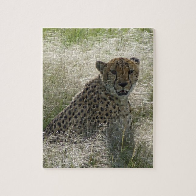 Puzzle de zone de guépard (Vertical)