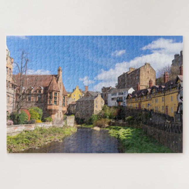 Puzzle Dean Village, Édimbourg, Écosse (Horizontal)