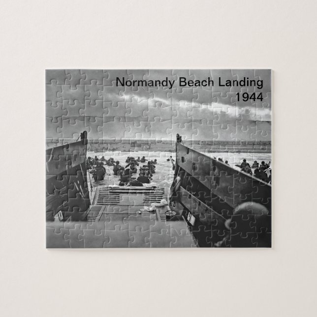 Puzzle Débarquement sur plage de la Normandie (Horizontal)