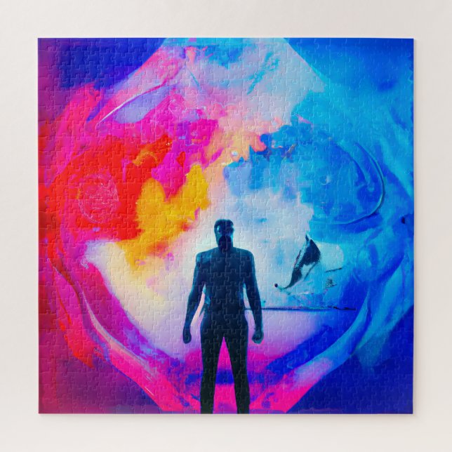 Puzzle Debout dans les couleurs (Vertical)