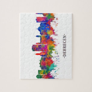 Puzzle Debrecen Hungary Skyline