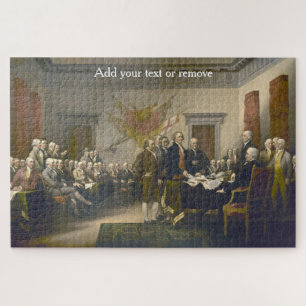 Puzzle "Déclaration d'indépendance" 1776, John Trumbull,