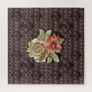 Puzzle Décor académique en cuir 3D