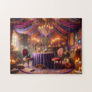 Puzzle Décor de Tarot mystique du caisson Fortune de Bohê