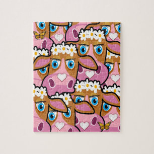 Puzzle Décor Vache