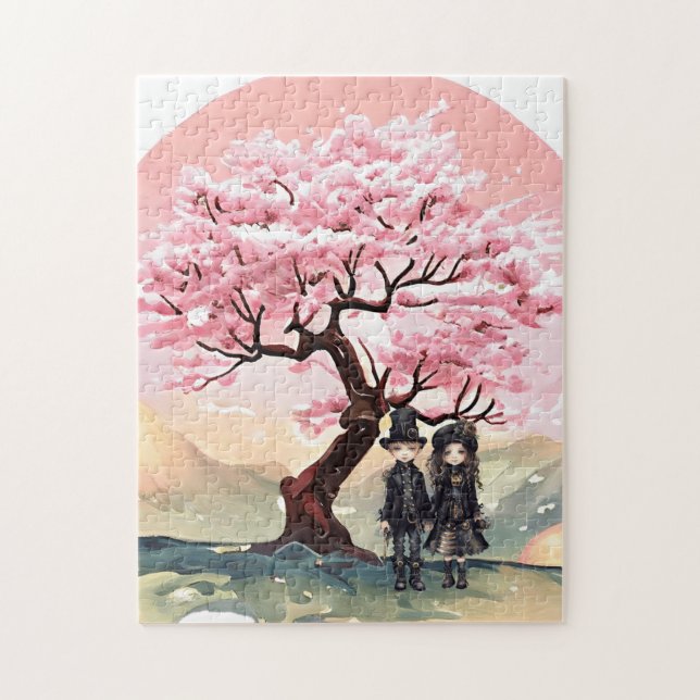 Puzzle décoratif Cherry Blossom (Vertical)