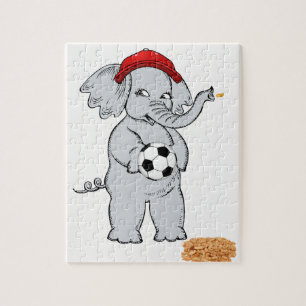 Puzzle décoratif de l'éléphant