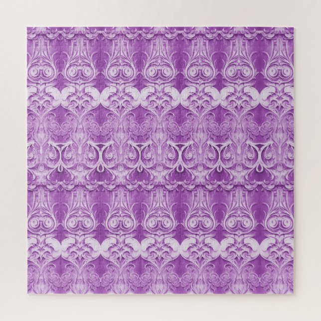Puzzle décoratif violet (Vertical)