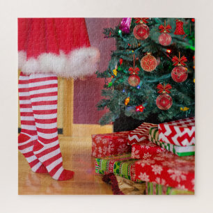 Puzzle Décoration de l'arbre de Noël