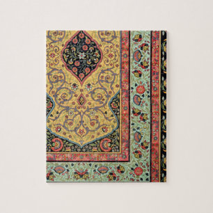 Puzzle Décoration persane, plat XXV 'd'Orn polychrome